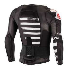 Gilet protection Alpinestars Sequence Noir-Rouge 2024 Dos