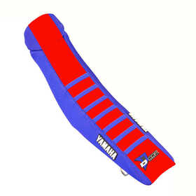 Housse de selle - Cross - Yamaha - Bleu et Rouge