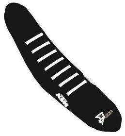 Housse de selle D'Cor Visuals KTM Noir-Blanche