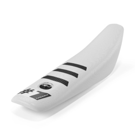 Housse de selle universelle Onegripper Light Rib Mini Blanc-Noir