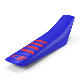 Housse de selle universelle Onegripper Ribbed Bleu-Rouge