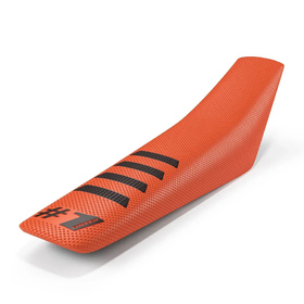 Housse de selle universelle Onegripper Ribbed Orange-Noir