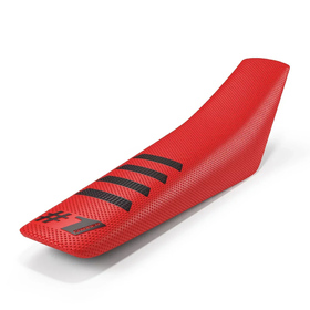 Housse de selle universelle Onegripper Ribbed Rouge-Noir