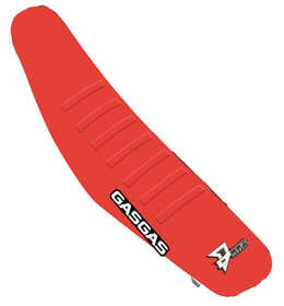 Housse de selle Motocross - GasGas - Rouge avec bandes rouge