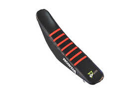 Housse de selle Honda Noir / Rouge