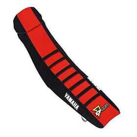 Housse-de-selle-YAMAHA-Noire-Rouge-blandes-Noire-Dcor