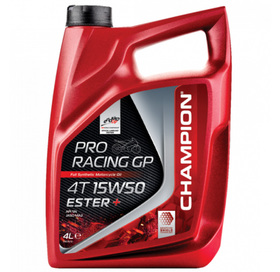 Huile 4 Temps - Champion lubricants -Pro Racing GP 15W50 - 4 Litres