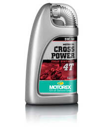 Huile moteur Motorex Cross Power 4T 5W-40 1L