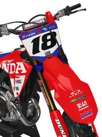 Kit déco cross Honda MX-Stickers HRC (2)