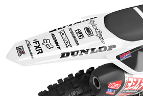 Kit déco cross Honda MX-Stickers Racing Blanc (3)