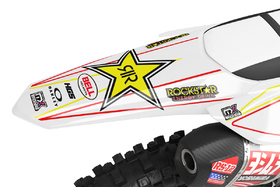 Kit déco cross Honda MX-Stickers Rockstar Blanc (3)
