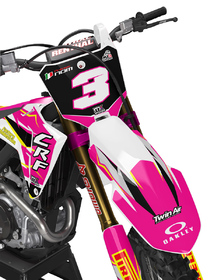 Kit déco cross Honda MX-Stickers Savage Rose (2)