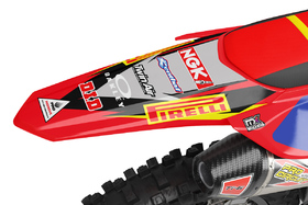 Kit déco cross Honda MX-Stickers Savage Rouge (3)