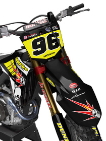 Kit déco cross Honda MX-Stickers Split Noir (2)