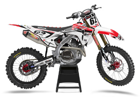 Kit déco cross Honda MX-Stickers SR Team