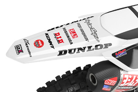 Kit déco cross Honda MX-Stickers Vintage Blanc (3)