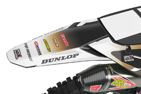 Kit déco cross Kawasaki MX-Stickers Gold Noir (3)