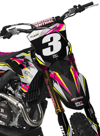 Kit déco cross Kawasaki MX-Stickers Savage Rose (2)