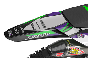 Kit déco cross Kawasaki MX-Stickers Savage Vert (3)
