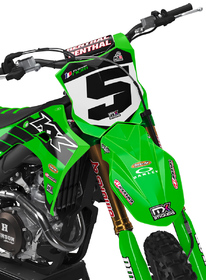Kit déco cross Kawasaki MX-Stickers Team US Vert (2)