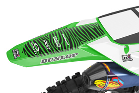 Kit déco cross Kawasaki MX-Stickers Zebra Vert (3)