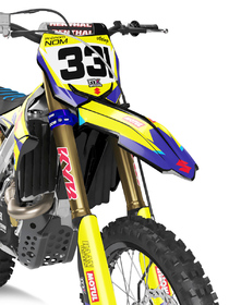Kit déco cross Suzuki MX-Stickers US Bleu (2)