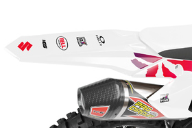 Kit déco cross Suzuki MX-Stickers Vintage Blanc (3)