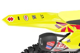 Kit déco cross Suzuki MX-Stickers Vintage Jaune (3)