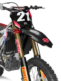 Kit déco cross Suzuki MX-Stickers Vintage Noir (2)