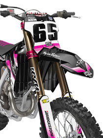Kit déco cross Triumph MX-Stickers 3Lines Rose (2)