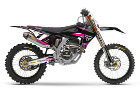 Kit déco cross Triumph MX-Stickers British Rose