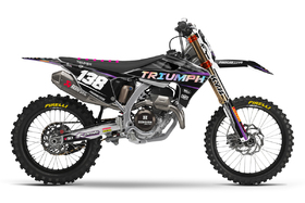 Kit déco cross Triumph MX-Stickers Holo BZH