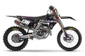 Kit déco cross Triumph MX-Stickers Holo