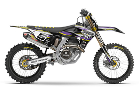 Kit déco cross Triumph MX-Stickers Savage Noir