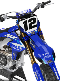 Kit déco cross Yamaha MX-Stickers Stripes Bleu (2)