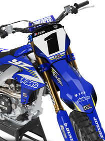 Kit déco cross Yamaha MX-Stickers Stripes Jaune (2)