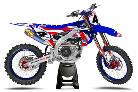 Kit déco cross Yamaha MX-Stickers USA Replica