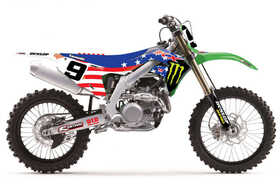 Kit déco Kawasaki - Team US 2023