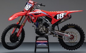 Kit déco motocross HRC Officiel 2023 - Throttle Jockey - Jett LAWRENCE
