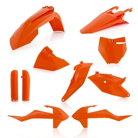 Kit plastique Acerbis 85 SX 2018 à 2024 Orange
