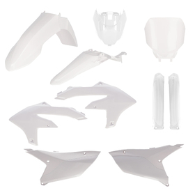 Kit plastique complet Acerbis - Yamaha 250 YZF 2024 et suivante - Blanc