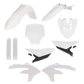 Kit plastique complet Acerbis - Yamaha 450 YZF 2026 et suivante - Blanc-Noir