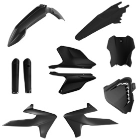 Kit plastique complet pour Cross Triumph - 250 et 450 TF - Noir