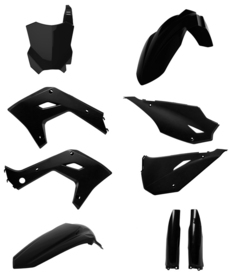 Kit plastique Restyle Kawasaki 2 Temps KX 125 - 250 - Noir