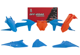 Kit plastiques Race Tech KTM Limited Edition Bleu-Orange