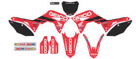 Kit déco D'cor Visuals 19GEICO-CRF-250-18-BK