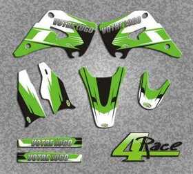 Kit deco Kawasaki 4Race sans Sponsors