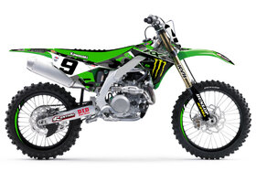Kit déco Kawasaki Monster Team 2022 - Camo - Sx San Diego