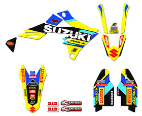 Kit déco Motocross - BlackBird - Suzuki Team