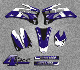 Kit deco perso  4Race Yamaha sans sponsors